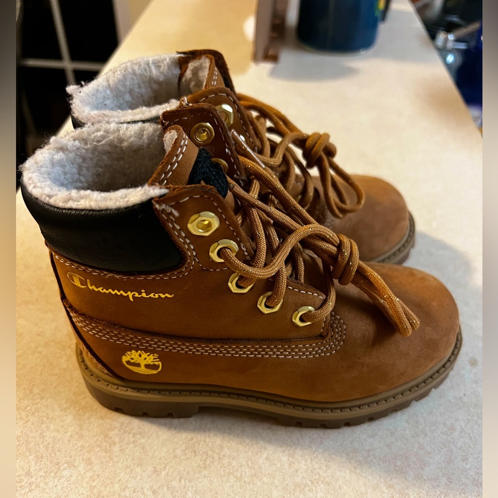 Champion X Timberland Toddler Boots